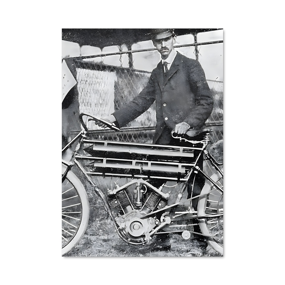 Poster splendide moteurs Curtiss